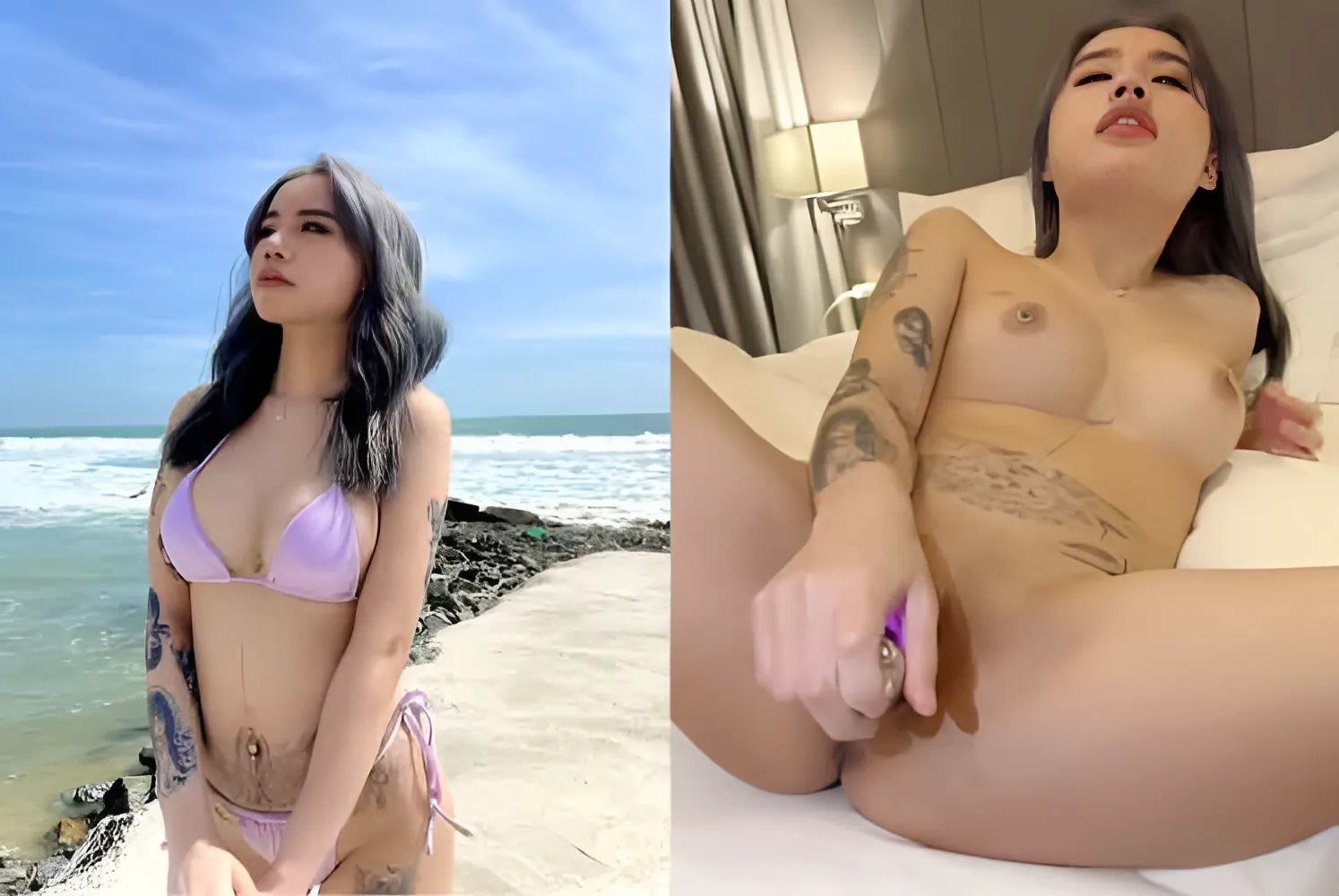 Onlyfans - Chibi1311 masturbiert im Hotel